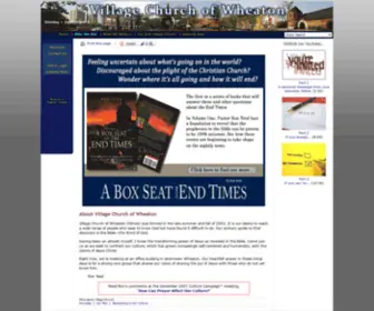 Villagechurchofwheaton.org(About Us) Screenshot