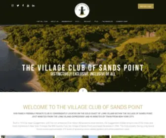 Villageclub.org(Village Club Of Sands Point) Screenshot