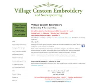 Villagecustomembroidery.com(Villagecustomembroidery) Screenshot