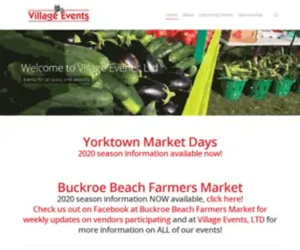 Villageevents.org(Village Events) Screenshot