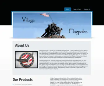 Villageflagpoles.com(Village Flagpoles) Screenshot