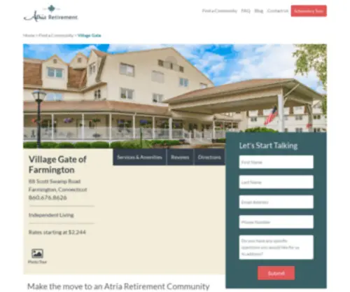 Villagegateoffarmington.com(Village Gate of Farmington) Screenshot