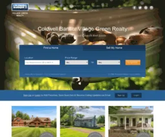 Villagegreenrealty.com(Upstate New York Real Estate) Screenshot