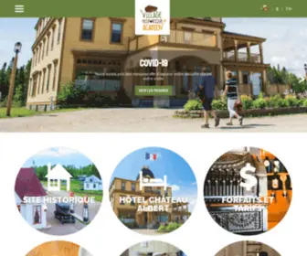 Villagehistoriqueacadien.com(L'été parfait pour changer d'ère) Screenshot