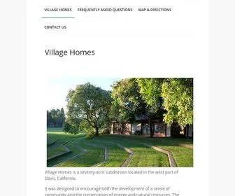 Villagehomesdavis.org(Village Homes) Screenshot