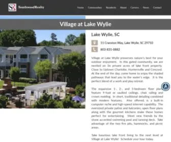 Villagelakewylie.com(Village at Lake Wylie) Screenshot