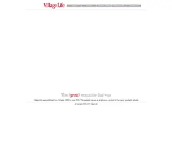 Villagelife.co.za(Village Life magazine) Screenshot