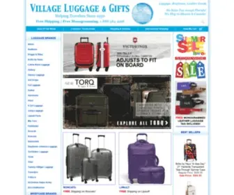 Villageluggage.com(Briefcases & Leather Goods) Screenshot