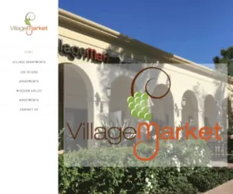 Villagemarket.com(Groceries, wine, and tastings) Screenshot