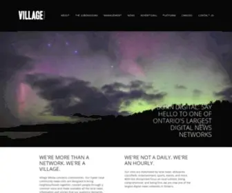Villagemedia.ca(Village Media) Screenshot