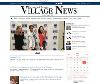 Villagenews.com(The Village News) Screenshot