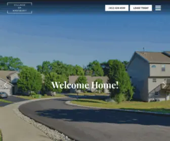 Villageofamesbury.com(Apartments for Rent in Coraopolis) Screenshot