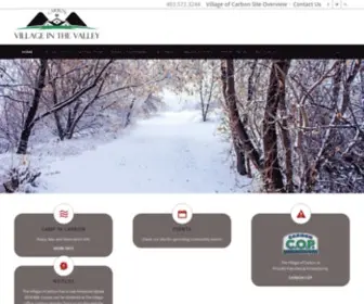 Villageofcarbon.com(The Village of Carbon) Screenshot