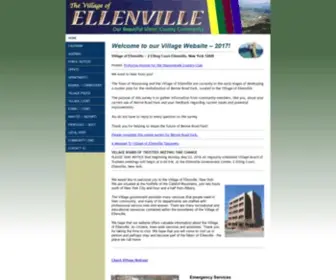 Villageofellenville.com(Village of Ellenville Home) Screenshot