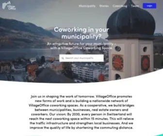 Villageoffice.ch(Coworking mit VillageOffice) Screenshot