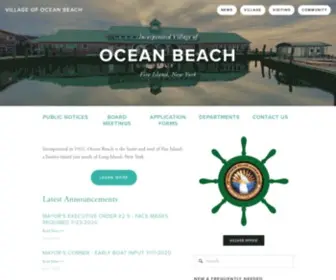 Villageofoceanbeach.org(Village of Ocean Beach) Screenshot
