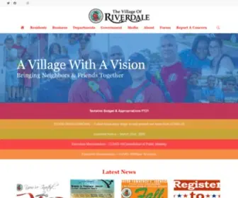 Villageofriverdale.net(Village Of Riverdale) Screenshot