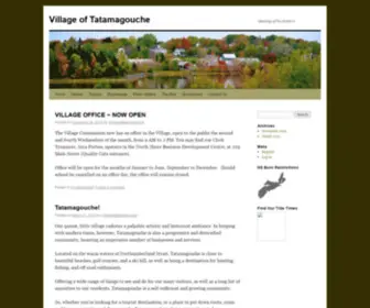 Villageoftatamagouche.com(Village of Tatamagouche) Screenshot