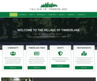 Villageoftimberlake.com(Established 1947) Screenshot