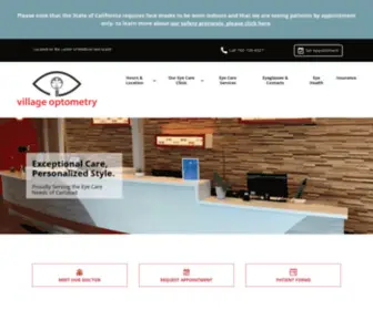 Villageoptometry.com(Whether you're in Carlsbad or the Greater San Diego Area) Screenshot