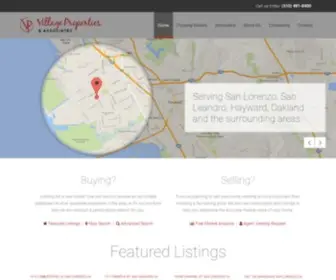 Villageproperties.net(San Lorenzo CA Real Estate Homes for Sale) Screenshot