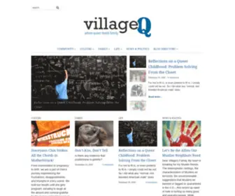 Villageq.com(Where Queer Meets Family) Screenshot