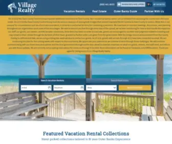 Villagerealtyobx.com(Outer Banks Vacation Rentals) Screenshot
