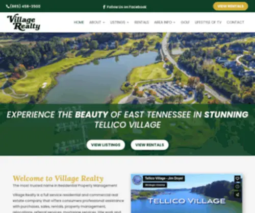 Villagerealtytn.com(Village Realty) Screenshot