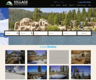 Villagereservations.net(Big Bear Cabin & Vacation Rentals) Screenshot