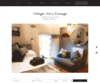 Villagerjimscottage.co.uk(Villager Jims Holiday Cottage Peak District) Screenshot