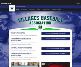 Villagesbaseball.org(Villages Baseball Association) Screenshot