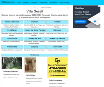 Villagesell.com(Villa Gesell) Screenshot