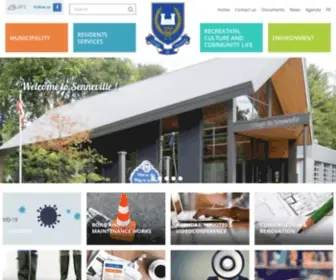 Villagesenneville.qc.ca(Erreur) Screenshot