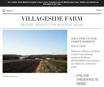 Villagesidefarm.com(VILLAGESIDE FARM) Screenshot