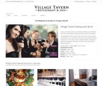 Villagetaverninn.com(The Village Tavern Restaurant and Inn) Screenshot