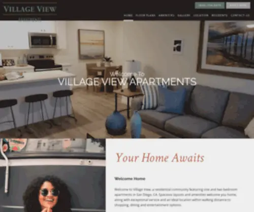 Villageviewlajolla.com(Apartments for Rent in San Diego) Screenshot