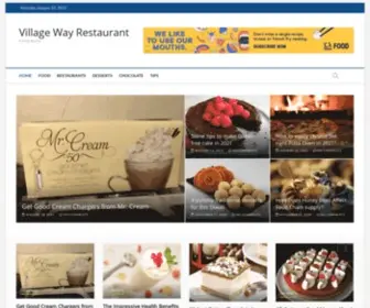 Villagewayrestaurant.com(Food Blog) Screenshot