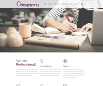 Villageworks.net(Home) Screenshot