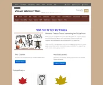 Villagewroughtiron.com(Village Wrought Iron) Screenshot