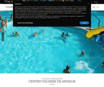 Villaggiocentrovacanzedeangelis.it(Villaggio Vacanze a Numana in Riviera del Conero) Screenshot