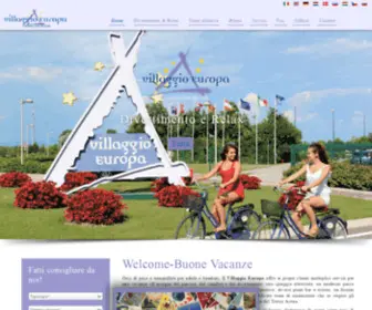 Villaggioeuropa.com(Villaggio turistico Europa Grado) Screenshot