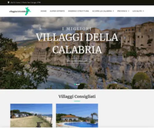 Villaggituristicicalabria.com(Villaggi Turistici Calabria) Screenshot