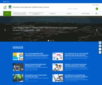 Villahermosa-Tolima.gov.co(Alcaldía) Screenshot