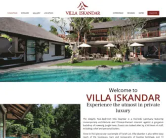 Villaiskandar.com(Villa Iskandar) Screenshot