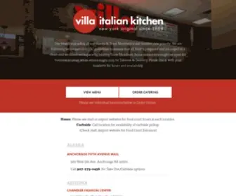 Villaitaliankitchen.com(Villa Italian Kitchen) Screenshot