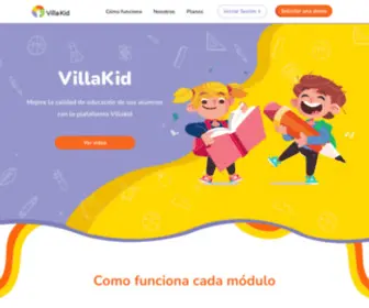 Villakid.com(Educación para niños) Screenshot