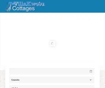 Villakwetu.com(Affordable Family Cottages in Diani) Screenshot