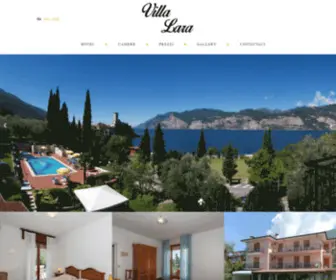 Villalaramalcesine.it(Hotel a Malcesine sul Lago di Garda) Screenshot