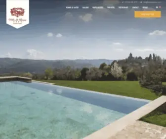 Villalebarone.com(Villa Le Barone) Screenshot