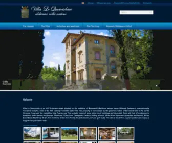 Villalequerciolaie.com(Villa le Querciolaie appartamenti vacanze) Screenshot